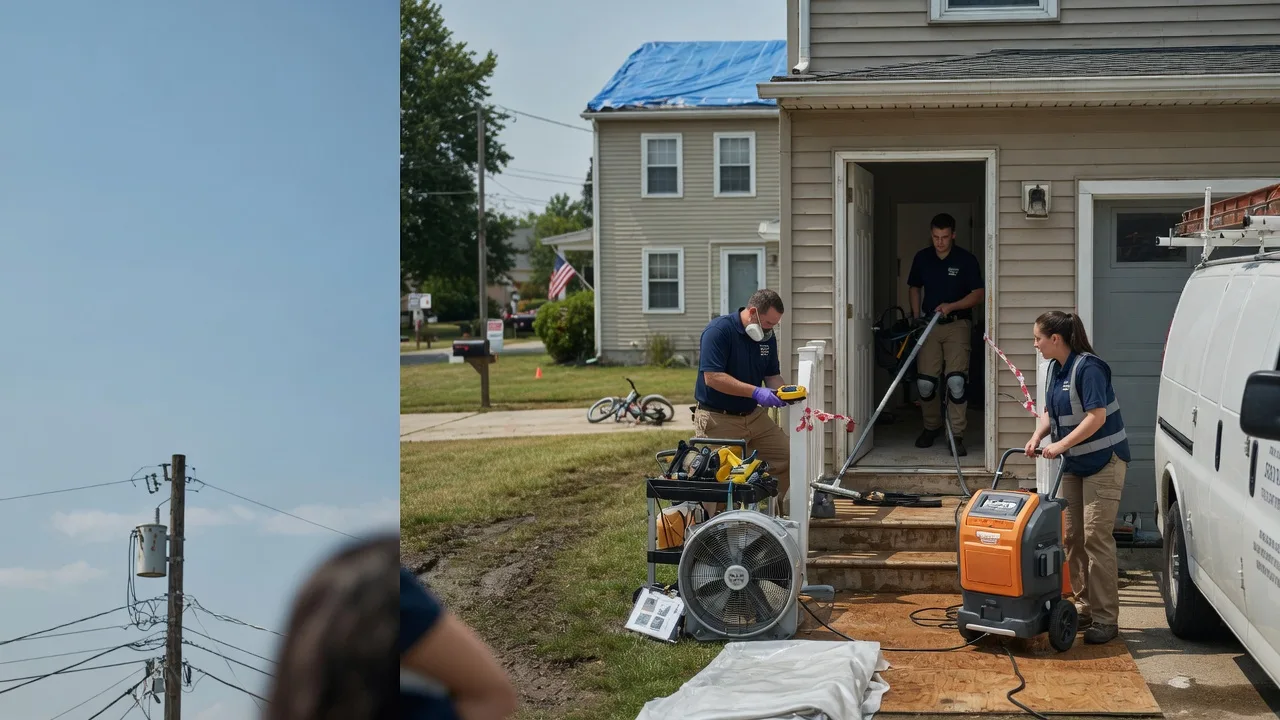 Water Damage Repair in Hiddenite, NC near me